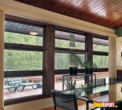 wooden windows full window Interior Design Photos