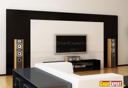 LCD unit for Living room Interior Design Photos