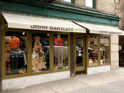 Exterior of John Bartlett Store New York City Porch store