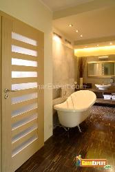 Bathroom Door & Lighting Interior Design Photos