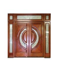 Entrance door design in wood and glass Interior Design Photos