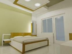 Ceiling, door and window design for bedroom Interior Design Photos