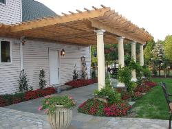 Pergola for Front Yard Square play yards
