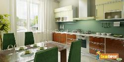 Modular Kitchen With Dining Interior Design Photos