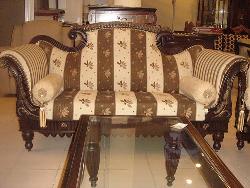 Traditional carved 2 seater sofa Interior Design Photos