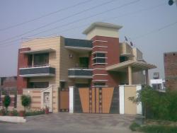 home elevation design with gate and boundary wall by jagjeet Arabia single mandir makan ka naksha java boundary sultan