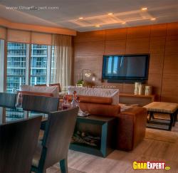 Cozy living room with comfortable furniture Interior Design Photos