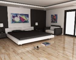 Laminated wooden flooring Interior Design Photos