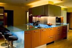 kitchen with a great ambeince Interior Design Photos