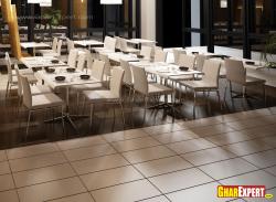Coffee table and chairs for restaurant Interior Design Photos