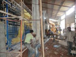 Rcc concrete column core cutting work for dismantling,ranipet,tamilnadu,india,industrial structure, Wallpaper and structure paintings