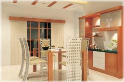Kitchen and seating design Interior Design Photos