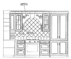 2D drawing for TV unit design Marriage hall 2d
