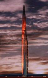 Shanghai China - 1228 mts with 300 floors 24 x 28