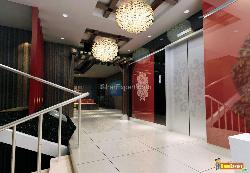 Modern design interior of elevator lobby Interior Design Photos