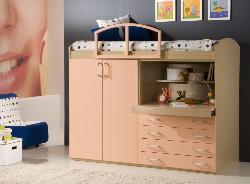 Kids bed and storage Interior Design Photos