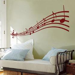 Music theme on walls Interior Design Photos