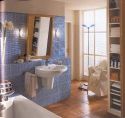 Bathroom Interior, Flooring, Walls, Basin Interior Design Photos