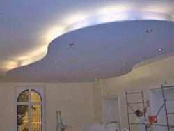 false Ceiling Gypsum Lighting Design Interior Design Photos