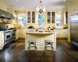 Hardwood Kitchen Floor Interior Design Photos