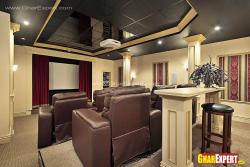 Comfortable home theater for 6 persons Fort