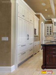 Big kitchen cupboard and cabinets Interior Design Photos