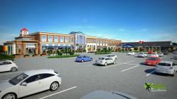3D Exterior Rendering Shopping Mall Design Shop picture