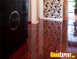 Glossy Wooden Flooring Interior Design Photos
